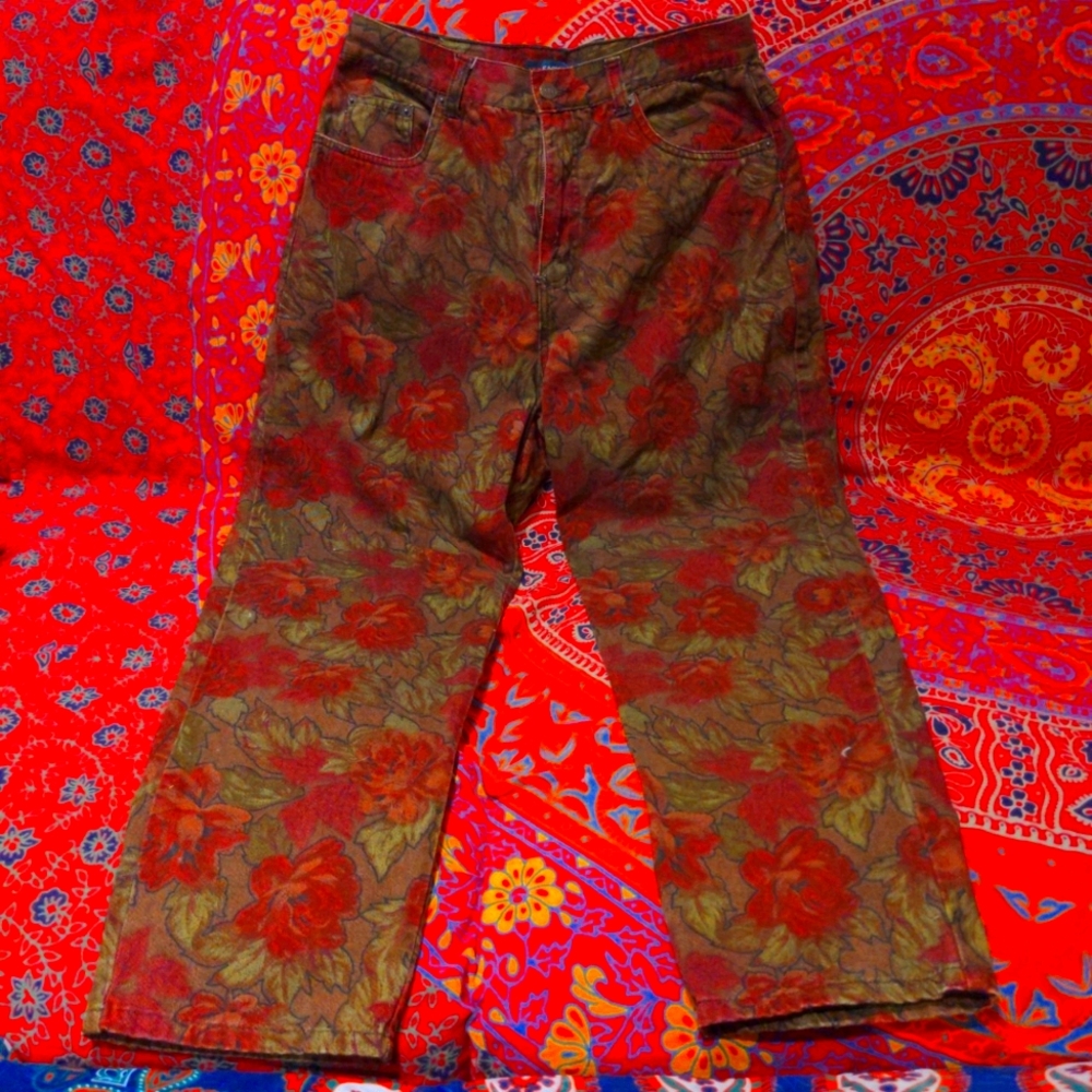 Vintage Floral jeans